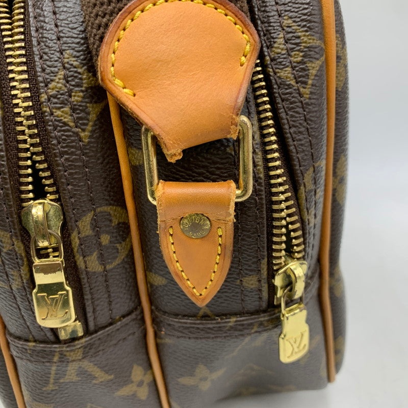 【現状渡し品】【メンズ/レディース】 LOUIS VUITTON ルイ・ヴィトン M45254 SP0074 モノグラム リポーター PM ショルダーバッグ カバン 179-260519-kh-09-izu カラー：ブラウン 万代Net店