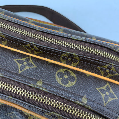 【現状渡し品】【メンズ/レディース】 LOUIS VUITTON ルイ・ヴィトン M45254 SP0074 モノグラム リポーター PM ショルダーバッグ カバン 179-260519-kh-09-izu カラー：ブラウン 万代Net店