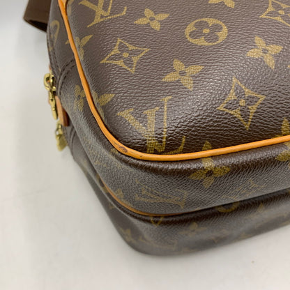 【現状渡し品】【メンズ/レディース】 LOUIS VUITTON ルイ・ヴィトン M45254 SP0074 モノグラム リポーター PM ショルダーバッグ カバン 179-260519-kh-09-izu カラー：ブラウン 万代Net店