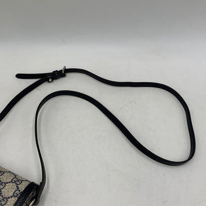【中古品】【メンズ/レディース】 GUCCI グッチ 625615 HORSEBIT MINI SHOULDER BAG ホースビット ミニ ショルダー バッグ カバン 180-260519-kh-10-izu カラー：ベージュ×ブラック 万代Net店