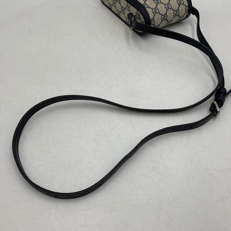 【中古品】【メンズ/レディース】 GUCCI グッチ 625615 HORSEBIT MINI SHOULDER BAG ホースビット ミニ ショルダー バッグ カバン 180-260519-kh-10-izu カラー：ベージュ×ブラック 万代Net店