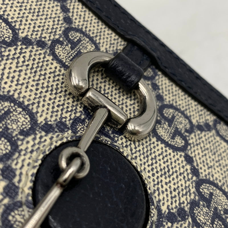 【中古品】【メンズ/レディース】 GUCCI グッチ 625615 HORSEBIT MINI SHOULDER BAG ホースビット ミニ ショルダー バッグ カバン 180-260519-kh-10-izu カラー：ベージュ×ブラック 万代Net店