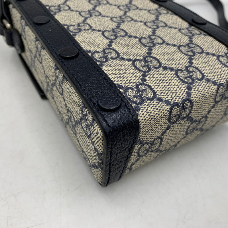 【中古品】【メンズ/レディース】 GUCCI グッチ 625615 HORSEBIT MINI SHOULDER BAG ホースビット ミニ ショルダー バッグ カバン 180-260519-kh-10-izu カラー：ベージュ×ブラック 万代Net店
