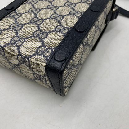 【中古品】【メンズ/レディース】 GUCCI グッチ 625615 HORSEBIT MINI SHOULDER BAG ホースビット ミニ ショルダー バッグ カバン 180-260519-kh-10-izu カラー：ベージュ×ブラック 万代Net店