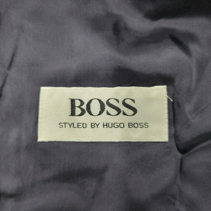 【現状渡し品】【メンズ】 HUGO BOSS ヒューゴボス CARLO BARBERA TAILORED JACKET カルロ バルベラ テーラードジャケット 141-260525-as-04-izu カラー：ネイビー 万代Net店