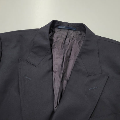 【現状渡し品】【メンズ】 HUGO BOSS ヒューゴボス CARLO BARBERA TAILORED JACKET カルロ バルベラ テーラードジャケット 141-260525-as-04-izu カラー：ネイビー 万代Net店