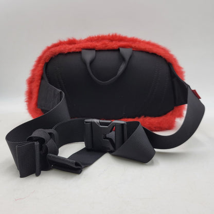 【中古品】【メンズ】 SUPREME シュプリーム × THE NORTH FACE ザ・ノースフェイス NM82093I NF0A5G87 FAUX FUR WAIST BAG フェイク ファー ウエスト バッグ カバン 188-260516-kh-05-izu カラー：レッド 万代Net店
