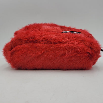 【中古品】【メンズ】 SUPREME シュプリーム × THE NORTH FACE ザ・ノースフェイス NM82093I NF0A5G87 FAUX FUR WAIST BAG フェイク ファー ウエスト バッグ カバン 188-260516-kh-05-izu カラー：レッド 万代Net店