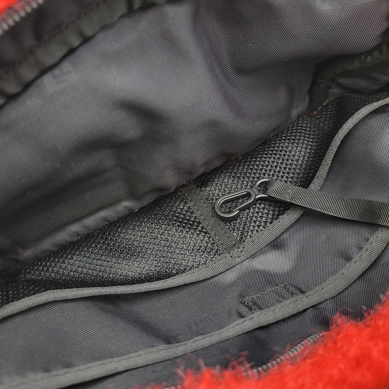 【中古品】【メンズ】 SUPREME シュプリーム × THE NORTH FACE ザ・ノースフェイス NM82093I NF0A5G87 FAUX FUR WAIST BAG フェイク ファー ウエスト バッグ カバン 188-260516-kh-05-izu カラー：レッド 万代Net店