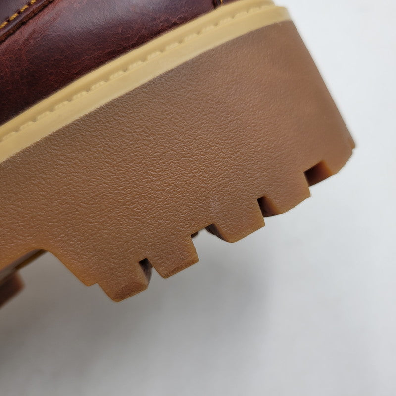 【中古品】【レディース】 TIMBERLAND ティンバーランド TB0A2QDMD57 WOMEN'S STONE STREET BOAT SHOES ストーン ストリート ボート シューズ 靴 167-260516-kh-14-izu サイズ：24.5 カラー：ブラウン 万代Net店