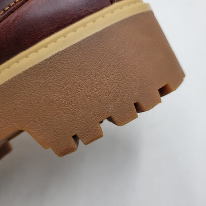 【中古品】【レディース】 TIMBERLAND ティンバーランド TB0A2QDMD57 WOMEN'S STONE STREET BOAT SHOES ストーン ストリート ボート シューズ 靴 167-260516-kh-14-izu サイズ：24.5 カラー：ブラウン 万代Net店