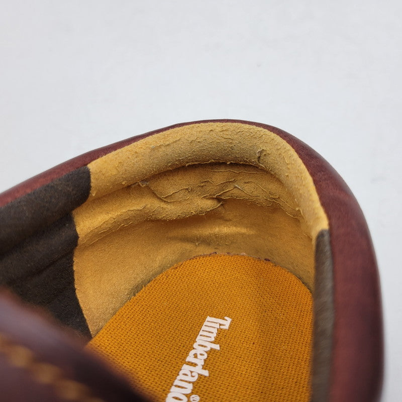 【中古品】【レディース】 TIMBERLAND ティンバーランド TB0A2QDMD57 WOMEN'S STONE STREET BOAT SHOES ストーン ストリート ボート シューズ 靴 167-260516-kh-14-izu サイズ：24.5 カラー：ブラウン 万代Net店