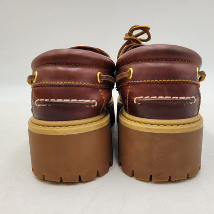 【中古品】【レディース】 TIMBERLAND ティンバーランド TB0A2QDMD57 WOMEN'S STONE STREET BOAT SHOES ストーン ストリート ボート シューズ 靴 167-260516-kh-14-izu サイズ：24.5 カラー：ブラウン 万代Net店