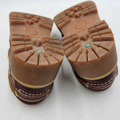 【中古品】【レディース】 TIMBERLAND ティンバーランド TB0A2QDMD57 WOMEN'S STONE STREET BOAT SHOES ストーン ストリート ボート シューズ 靴 167-260516-kh-14-izu サイズ：24.5 カラー：ブラウン 万代Net店