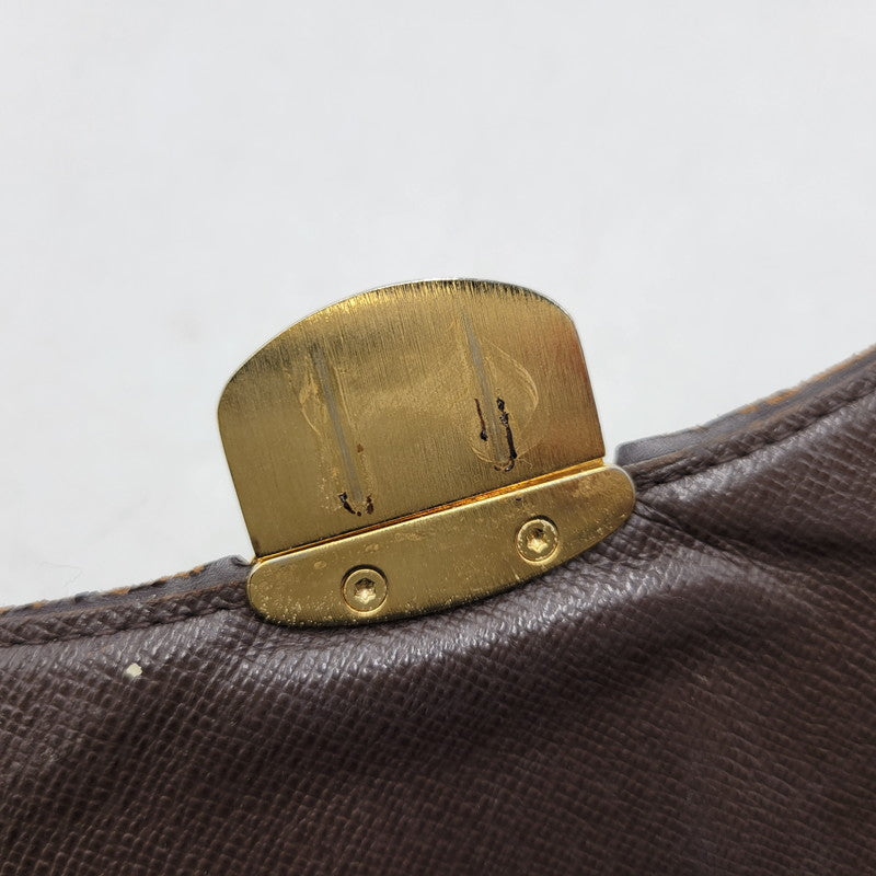 【中古品】【メンズ/レディース】 LOUIS VUITTON ルイ・ヴィトン N61747 CA3192 ダミエ・エベヌ ポルトフォイユ・システィナ 財布 長財布 179-260527-cs-14-izu カラー：ブラウン 万代Net店