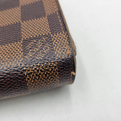 【中古品】【メンズ/レディース】 LOUIS VUITTON ルイ・ヴィトン N61747 CA3192 ダミエ・エベヌ ポルトフォイユ・システィナ 財布 長財布 179-260527-cs-14-izu カラー：ブラウン 万代Net店