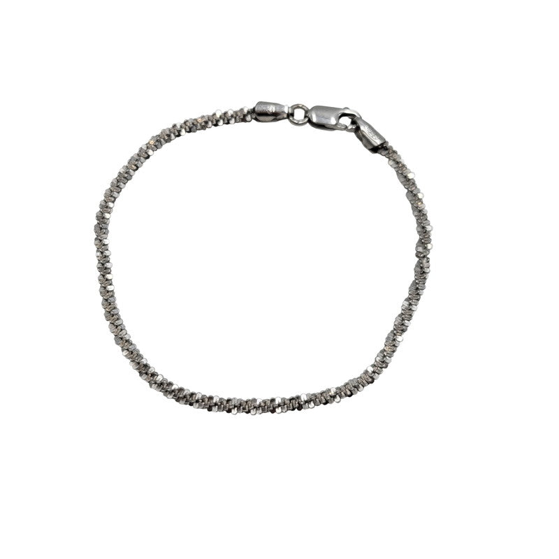 【中古品】【レディース】 AVALANCHE アヴァランチ HB-D-0502RIT 925 TWIST SPARKLE BRACELET ツイスト スパークル ブレスレット アクセサリー 192-260602-ya-02-izu カラー：シルバー 万代Net店