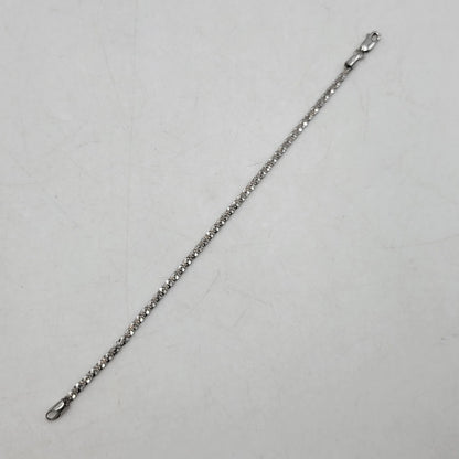 【中古品】【レディース】 AVALANCHE アヴァランチ HB-D-0502RIT 925 TWIST SPARKLE BRACELET ツイスト スパークル ブレスレット アクセサリー 192-260602-ya-02-izu カラー：シルバー 万代Net店