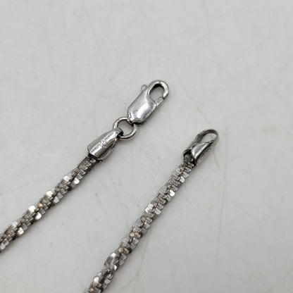 【中古品】【レディース】 AVALANCHE アヴァランチ HB-D-0502RIT 925 TWIST SPARKLE BRACELET ツイスト スパークル ブレスレット アクセサリー 192-260602-ya-02-izu カラー：シルバー 万代Net店