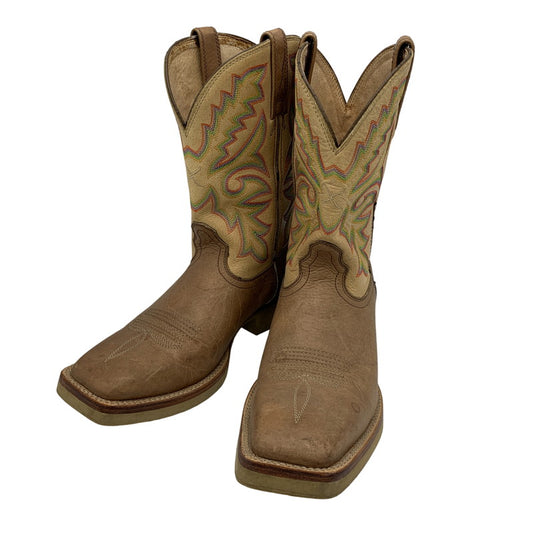 【中古品】【メンズ】 TWISTED X ツイステッド エックス MHM0008 HORSEMAN WESTERN BOOT ホースマン ウエスタン ブーツ シューズ 靴 164-260517-cs-33-izu サイズ：8 1/2EE カラー：ブラウン 万代Net店