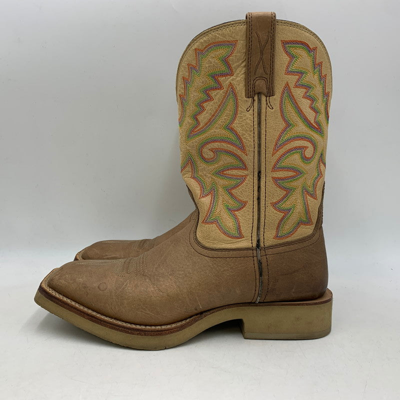 【中古品】【メンズ】 TWISTED X ツイステッド エックス MHM0008 HORSEMAN WESTERN BOOT ホースマン ウエスタン ブーツ シューズ 靴 164-260517-cs-33-izu サイズ：8 1/2EE カラー：ブラウン 万代Net店