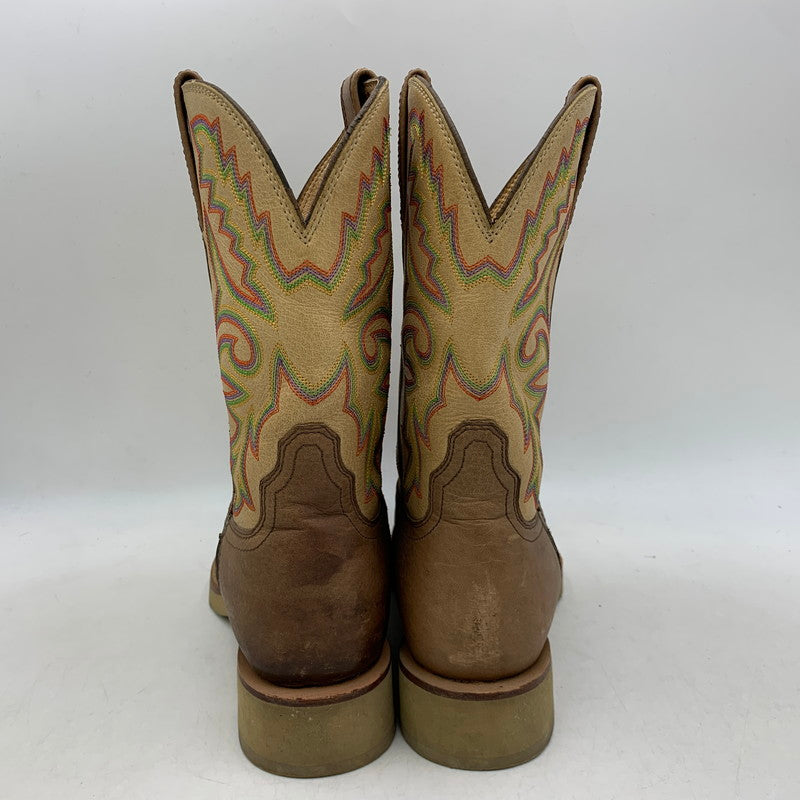 【中古品】【メンズ】 TWISTED X ツイステッド エックス MHM0008 HORSEMAN WESTERN BOOT ホースマン ウエスタン ブーツ シューズ 靴 164-260517-cs-33-izu サイズ：8 1/2EE カラー：ブラウン 万代Net店