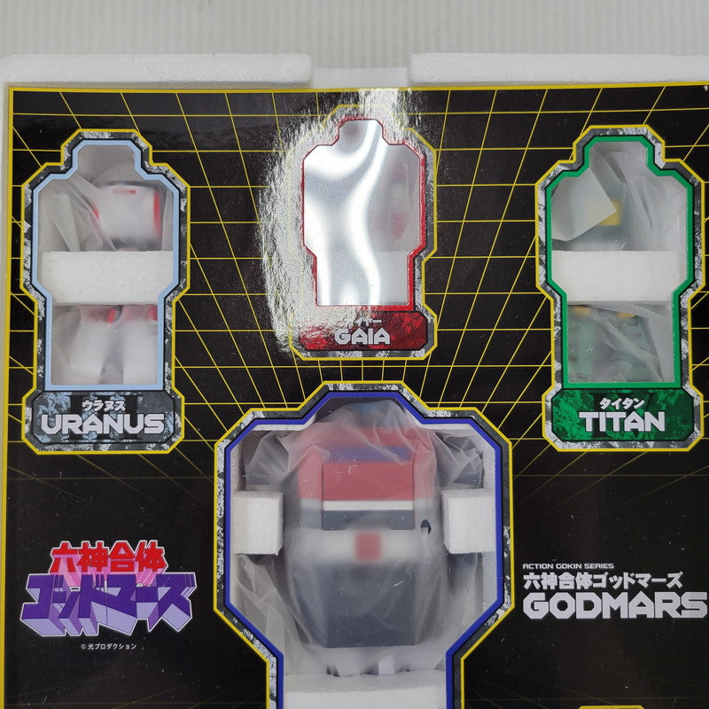 【中古美品】 六神合体ゴッドマーズ アクション合金 六神合体ゴッドマーズ 057-261014-kk-12-izuh 万代Net店
