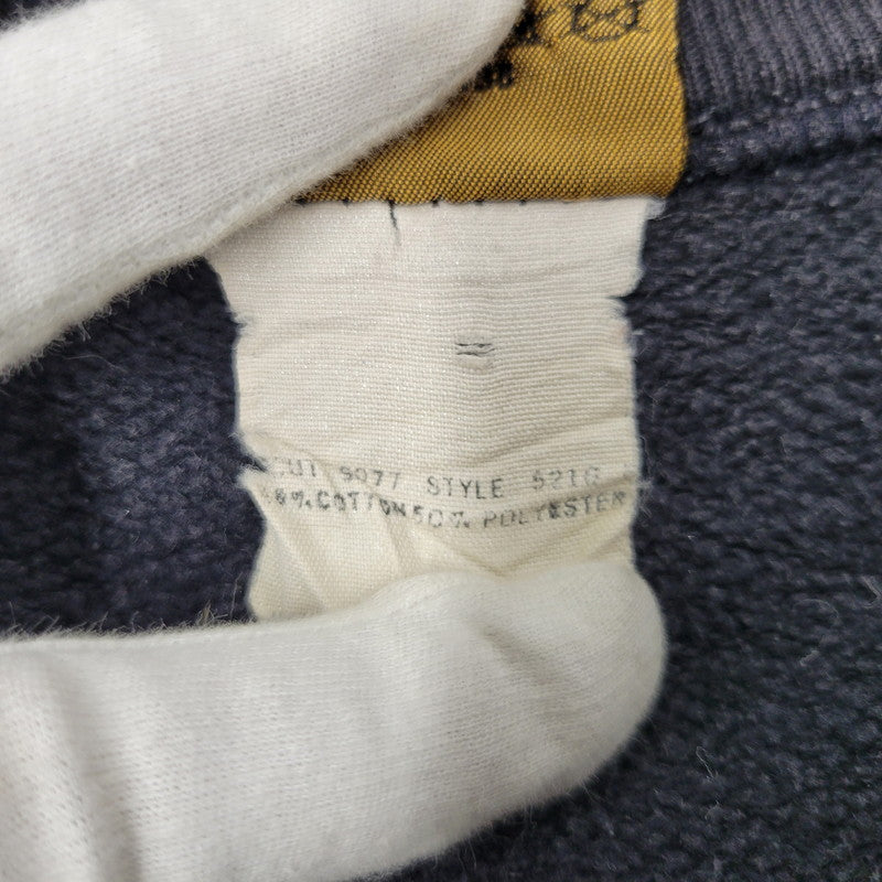 【中古品】【メンズ】 NUTMEG ナツメグ IOWA CREWNECK SWEAT クルーネック スウェット USA製 長袖 トップス 146-260614-as-07-izu サイズ：XL カラー：ブラック 万代Net店