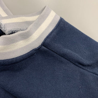 【中古品】【メンズ】 XLARGE エクストララージ 101233012017 BASEBALL LOGO EMBROIDERED V NECK SWEATSHIRT ベースボール ロゴ エンブロイダード Vネック スウェットシャツ トップス 長袖 142-260526-ya-07-izu サイズ：L カラー：ネイビー 万代Net店