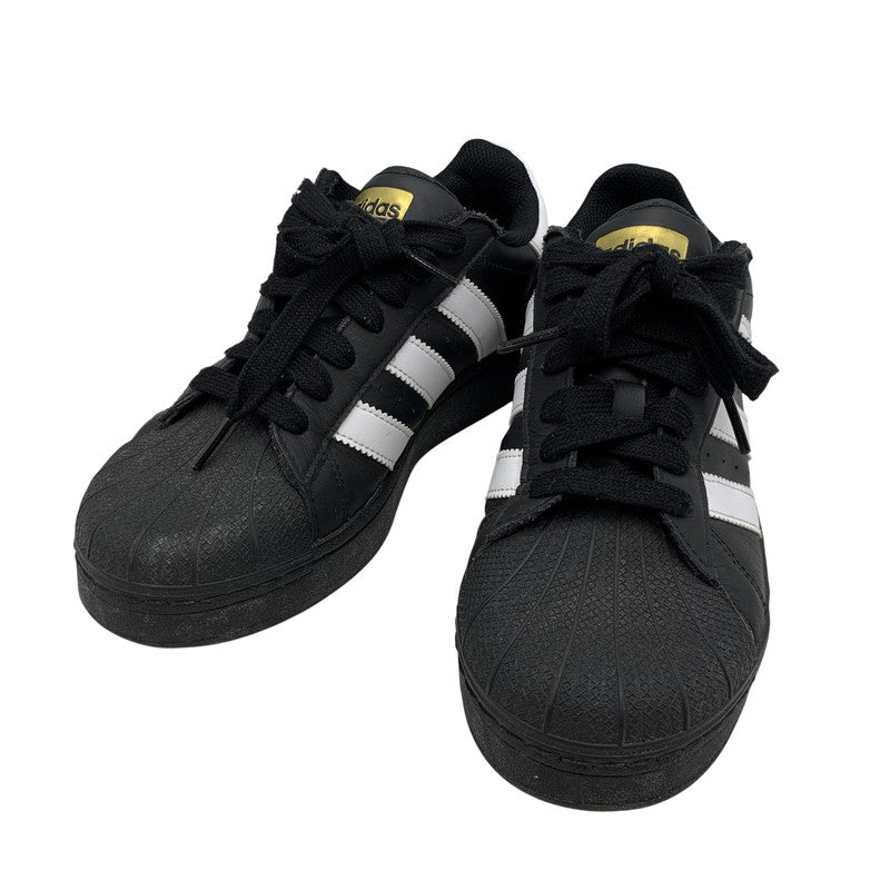 【中古品】【メンズ/レディース】 ADIDAS アディダス IG9777 SUPERSTAR XLG スーパースター スニーカー シューズ 靴 161-260517-cs-30-izu サイズ：25cm カラー：BLACK/FOOTWEAR WHITE/GOLD METALLIC 万代Net店