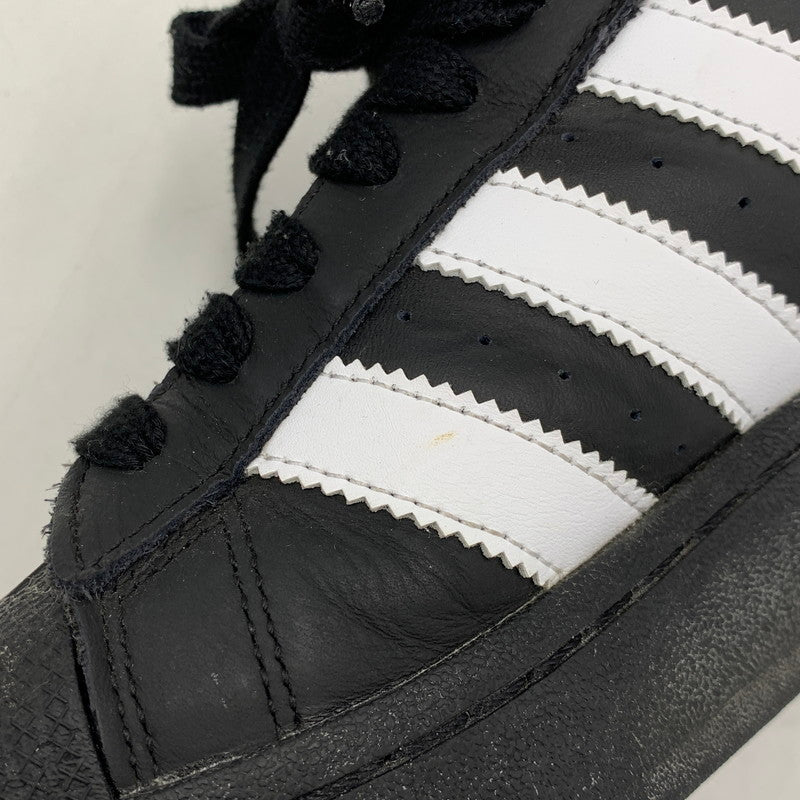 【中古品】【メンズ/レディース】 ADIDAS アディダス IG9777 SUPERSTAR XLG スーパースター スニーカー シューズ 靴 161-260517-cs-30-izu サイズ：25cm カラー：BLACK/FOOTWEAR WHITE/GOLD METALLIC 万代Net店
