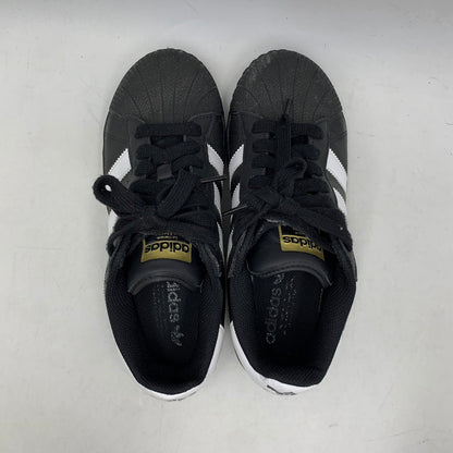 【中古品】【メンズ/レディース】 ADIDAS アディダス IG9777 SUPERSTAR XLG スーパースター スニーカー シューズ 靴 161-260517-cs-30-izu サイズ：25cm カラー：BLACK/FOOTWEAR WHITE/GOLD METALLIC 万代Net店