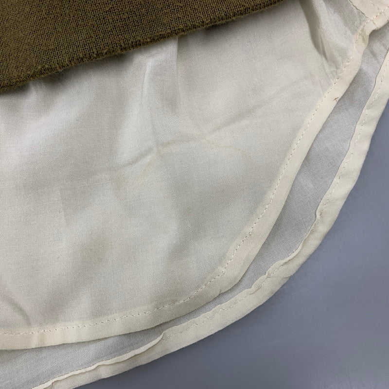 【中古品】【レディース】 SUEUNDERCOVER スーアンダーカバー SUY1201 異素材 BLOUSON ブルゾン アウター 168-260517-kh-22-izu サイズ：2 カラー：カーキ×クリーム 万代Net店