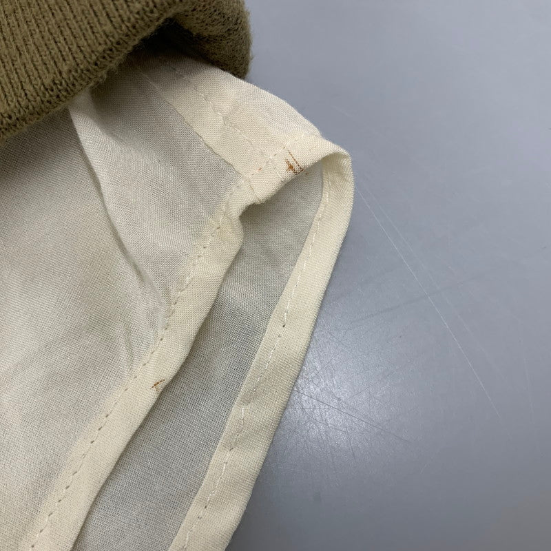【中古品】【レディース】 SUEUNDERCOVER スーアンダーカバー SUY1201 異素材 BLOUSON ブルゾン アウター 168-260517-kh-22-izu サイズ：2 カラー：カーキ×クリーム 万代Net店