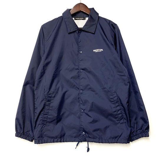【中古品】【メンズ】 UNDERCOVER アンダーカバー UCR9204 MADSTORE COACH JACKET マッドストア コーチ ジャケット アウター 140-260517-kh-21-izu サイズ：S カラー：ネイビー 万代Net店