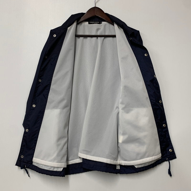 【中古品】【メンズ】 UNDERCOVER アンダーカバー UCR9204 MADSTORE COACH JACKET マッドストア コーチ ジャケット アウター 140-260517-kh-21-izu サイズ：S カラー：ネイビー 万代Net店