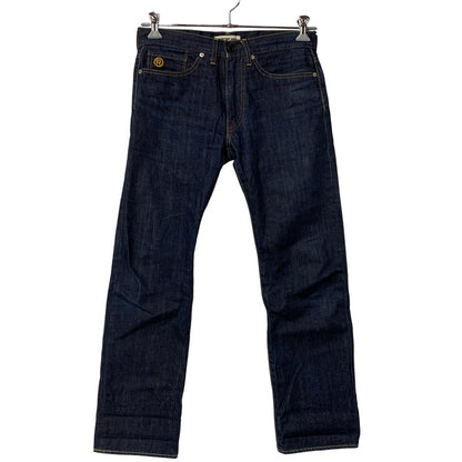 【中古品】【メンズ】 OLD A BATHING APE オールド・ア・ベイシング・エイプ 00S CROWN APE HEAD DENIM PANTS クラウン エイプ ヘッド デニム パンツ ズボン ボトムス 153-260526-ya-13-izu サイズ：S カラー：インディゴ 万代Net店