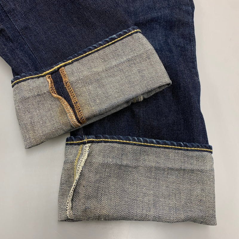 【中古品】【メンズ】 OLD A BATHING APE オールド・ア・ベイシング・エイプ 00S CROWN APE HEAD DENIM PANTS クラウン エイプ ヘッド デニム パンツ ズボン ボトムス 153-260526-ya-13-izu サイズ：S カラー：インディゴ 万代Net店