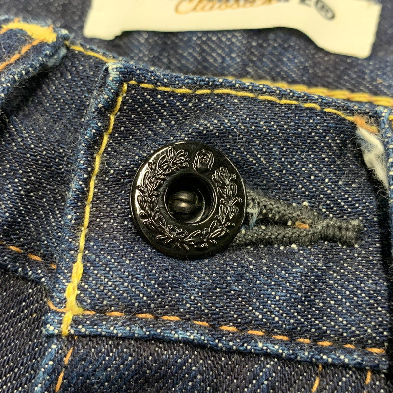 【中古品】【メンズ】 OLD A BATHING APE オールド・ア・ベイシング・エイプ 00S CROWN APE HEAD DENIM PANTS クラウン エイプ ヘッド デニム パンツ ズボン ボトムス 153-260526-ya-13-izu サイズ：S カラー：インディゴ 万代Net店