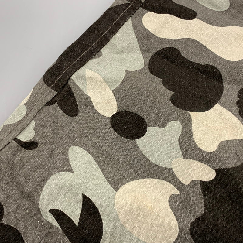 【中古品】【メンズ】 OLD A BATHING APE オールド・ア・ベイシング・エイプ 90S CAMO SHORTS カモ ショーツ ハーフパンツ 153-260526-ya-11-izu サイズ：XS カラー：マルチ 万代Net店