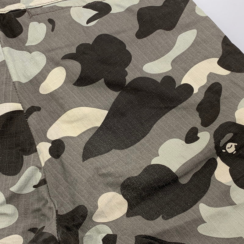 【中古品】【メンズ】 OLD A BATHING APE オールド・ア・ベイシング・エイプ 90S CAMO SHORTS カモ ショーツ ハーフパンツ 153-260526-ya-11-izu サイズ：XS カラー：マルチ 万代Net店