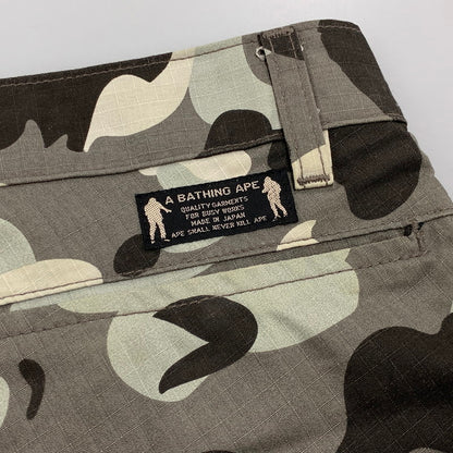 【中古品】【メンズ】 OLD A BATHING APE オールド・ア・ベイシング・エイプ 90S CAMO SHORTS カモ ショーツ ハーフパンツ 153-260526-ya-11-izu サイズ：XS カラー：マルチ 万代Net店