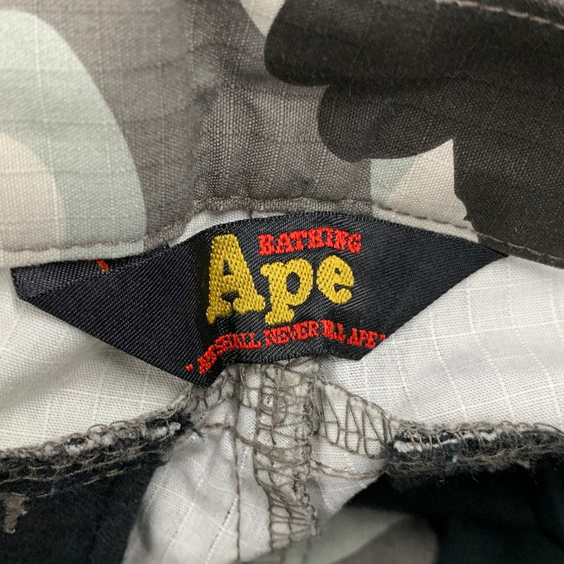 【中古品】【メンズ】 OLD A BATHING APE オールド・ア・ベイシング・エイプ 90S CAMO SHORTS カモ ショーツ ハーフパンツ 153-260526-ya-11-izu サイズ：XS カラー：マルチ 万代Net店