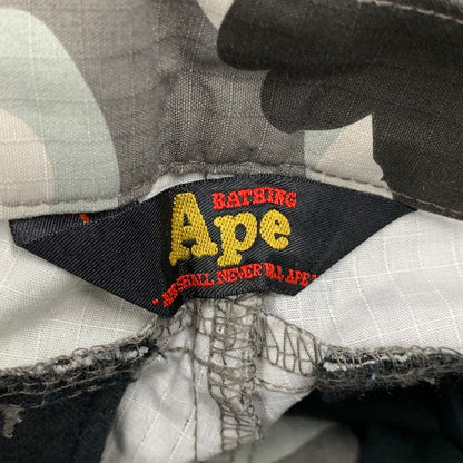 【中古品】【メンズ】 OLD A BATHING APE オールド・ア・ベイシング・エイプ 90S CAMO SHORTS カモ ショーツ ハーフパンツ 153-260526-ya-11-izu サイズ：XS カラー：マルチ 万代Net店