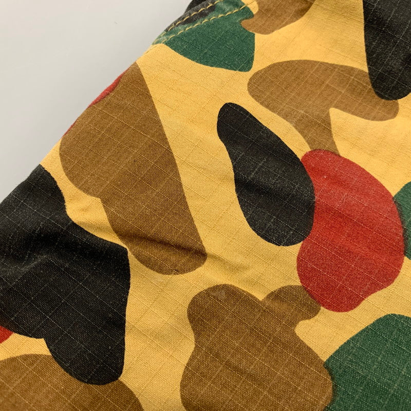 【中古品】【メンズ】 OLD A BATHING APE オールド・ア・ベイシング・エイプ 90S CAMO SHORTS カモ ショーツ ハーフパンツ 153-260526-ya-12-izu サイズ：XS カラー：マルチ 万代Net店