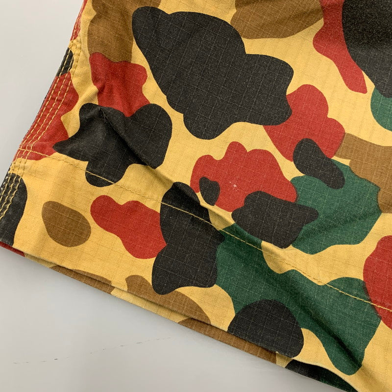 【中古品】【メンズ】 OLD A BATHING APE オールド・ア・ベイシング・エイプ 90S CAMO SHORTS カモ ショーツ ハーフパンツ 153-260526-ya-12-izu サイズ：XS カラー：マルチ 万代Net店
