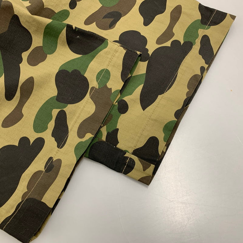 【中古品】【メンズ】 OLD A BATHING APE オールド アベイシングエイプ CAMO SHORTS カモ ナイロン ショーツ パンツ ボトムス 153-260517-kh-13-izu サイズ：L カラー：マルチ 万代Net店