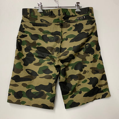 【中古品】【メンズ】 OLD A BATHING APE オールド アベイシングエイプ CAMO SHORTS カモ ナイロン ショーツ パンツ ボトムス 153-260517-kh-13-izu サイズ：L カラー：マルチ 万代Net店