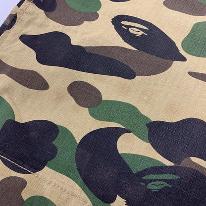 【中古品】【メンズ】 OLD A BATHING APE オールド アベイシングエイプ CAMO SHORTS カモ ナイロン ショーツ パンツ ボトムス 153-260517-kh-13-izu サイズ：L カラー：マルチ 万代Net店