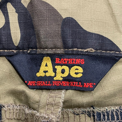【中古品】【メンズ】 OLD A BATHING APE オールド アベイシングエイプ CAMO SHORTS カモ ナイロン ショーツ パンツ ボトムス 153-260517-kh-13-izu サイズ：L カラー：マルチ 万代Net店
